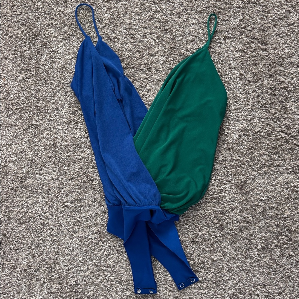 Bershka Emerald Green Top